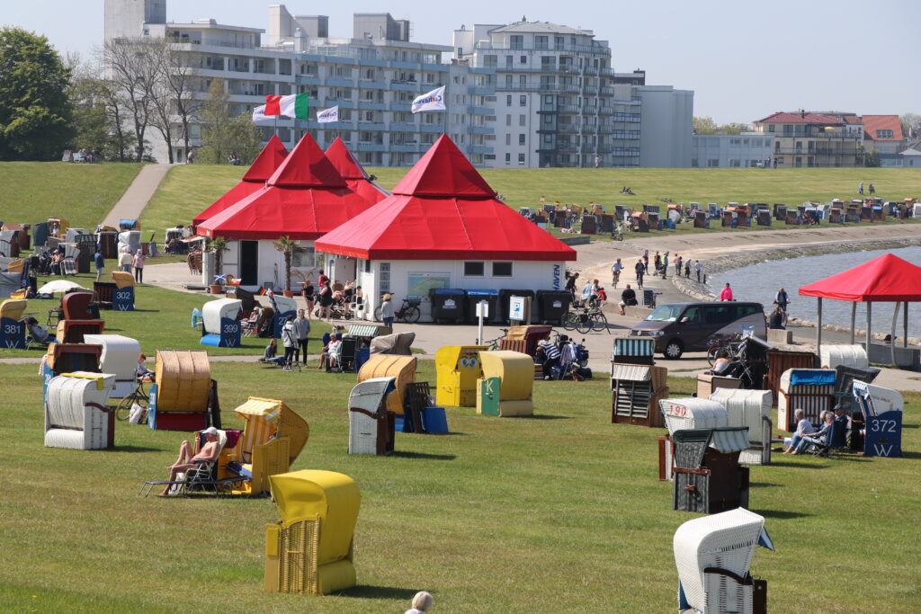 Buchtbude am Bojenbad Grimmershörn